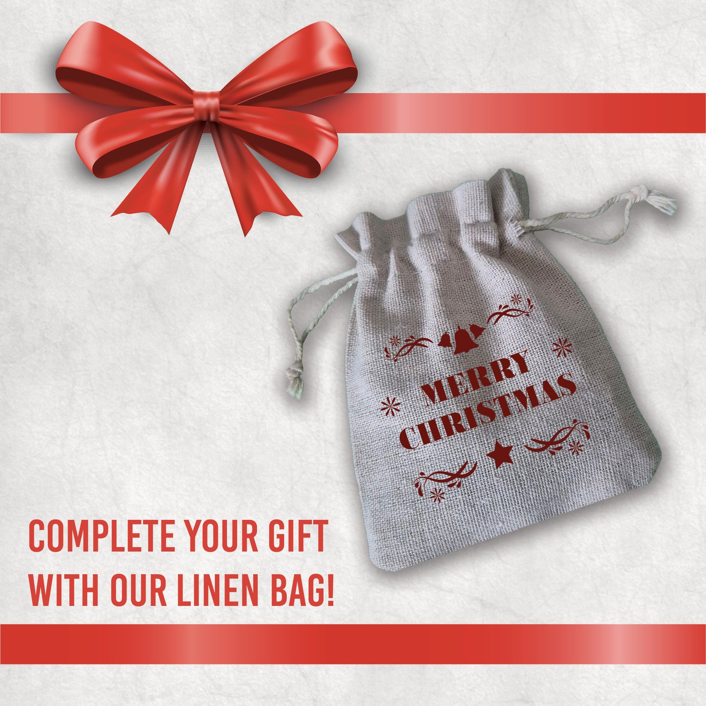 Merry Christmas White | Bottle Opener Keyring | Christmas