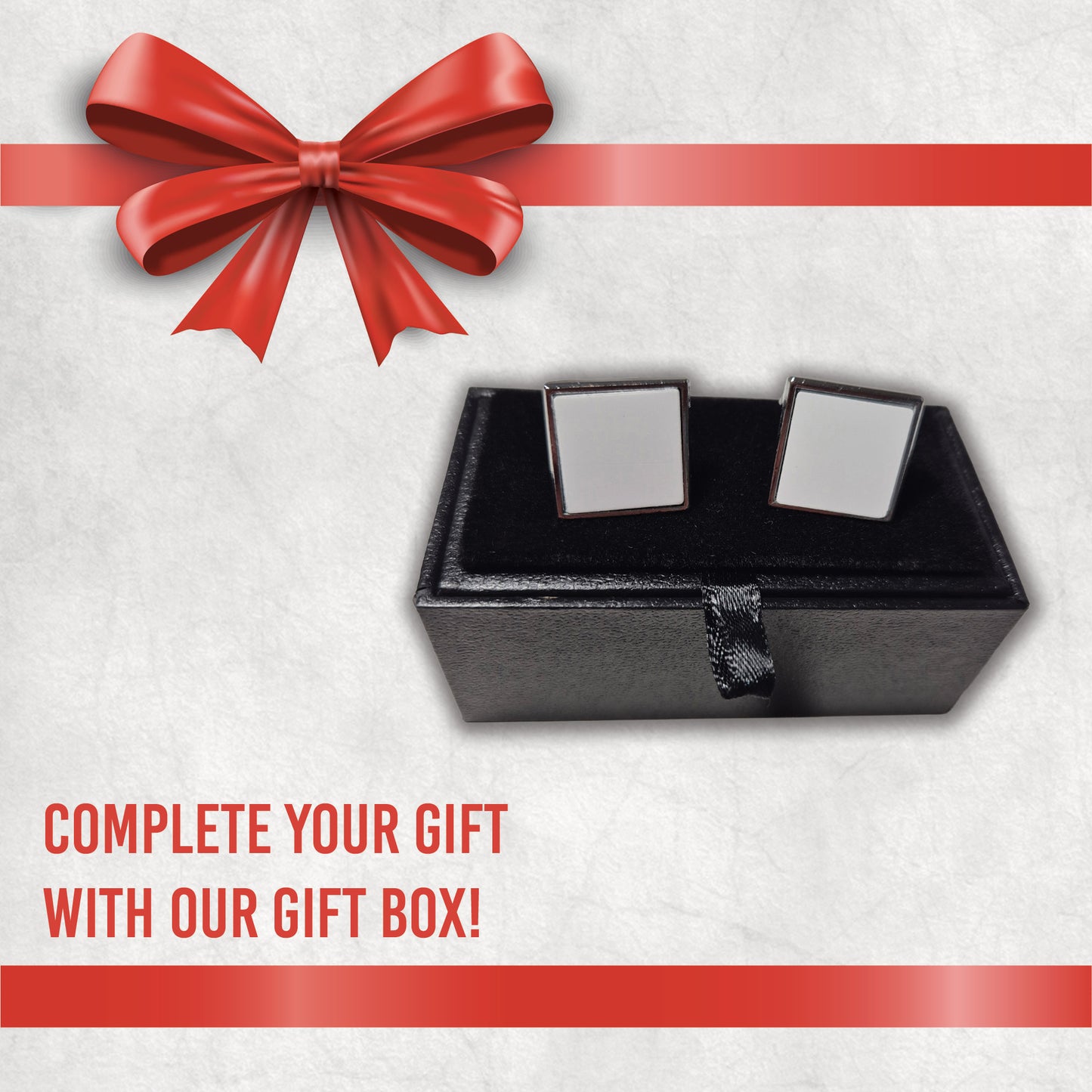 Two Personalised Photos | Cufflinks | Father's Day