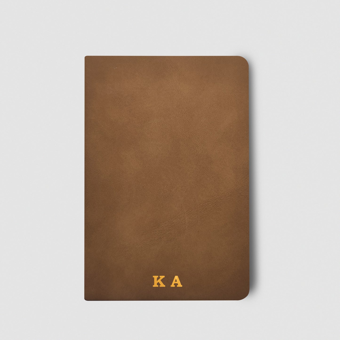 Personalised Initials | Leather Notebook | Treat Yourself & Others