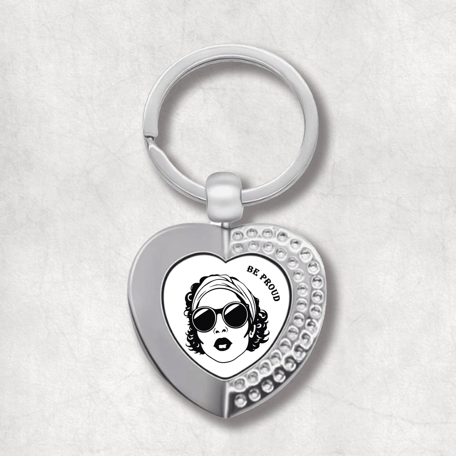 Women's Power | Heart Keyring | Treat Yourself & Others