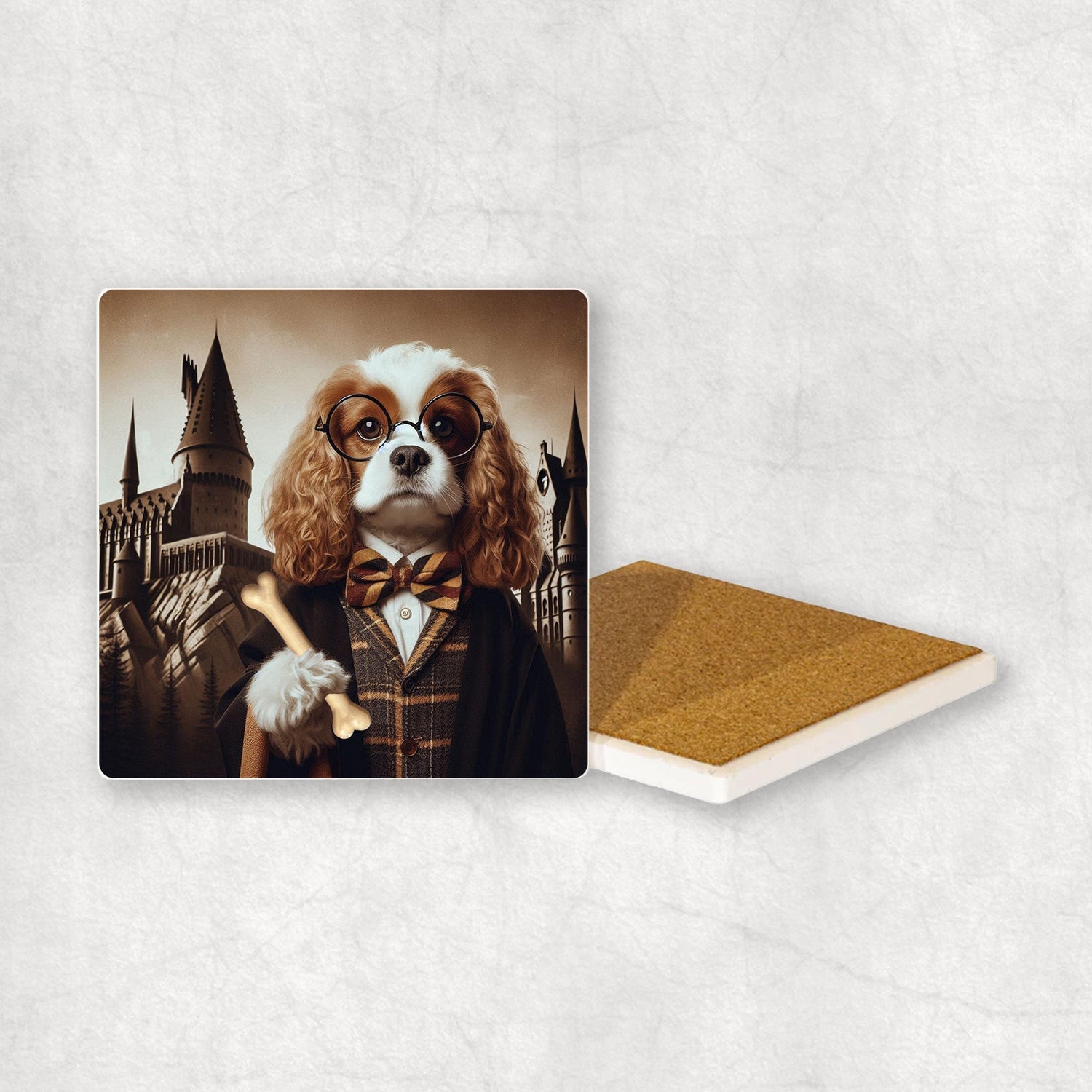 Cavalier | Dogs | Ceramic Coasters | Treat Youself & Others