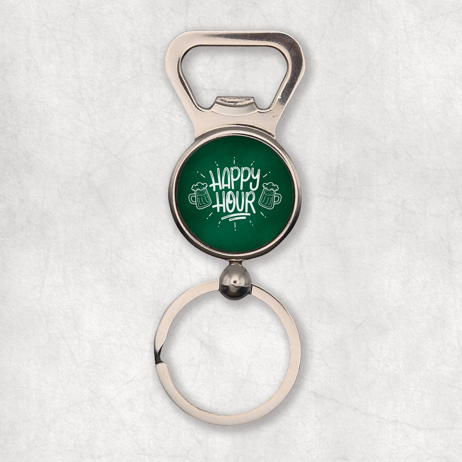 No Custom Just Fun | Bottle Opener Keyring | Treat Yourself & Others