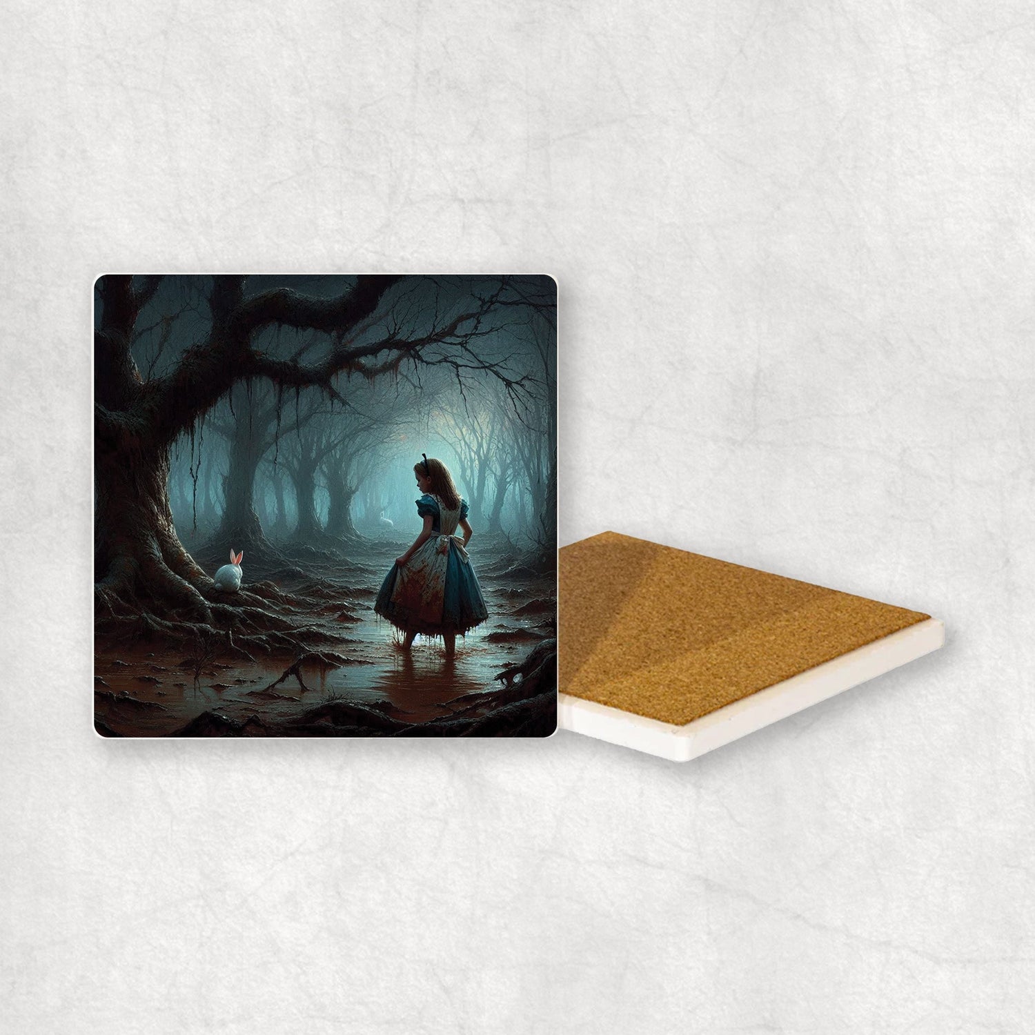 Almost Alice | Ceramic Coasters | Treat Yourself & Others