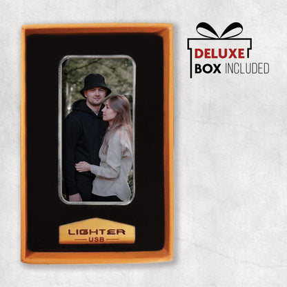 Personalised Photo & Text | Electric USB Lighter | Love