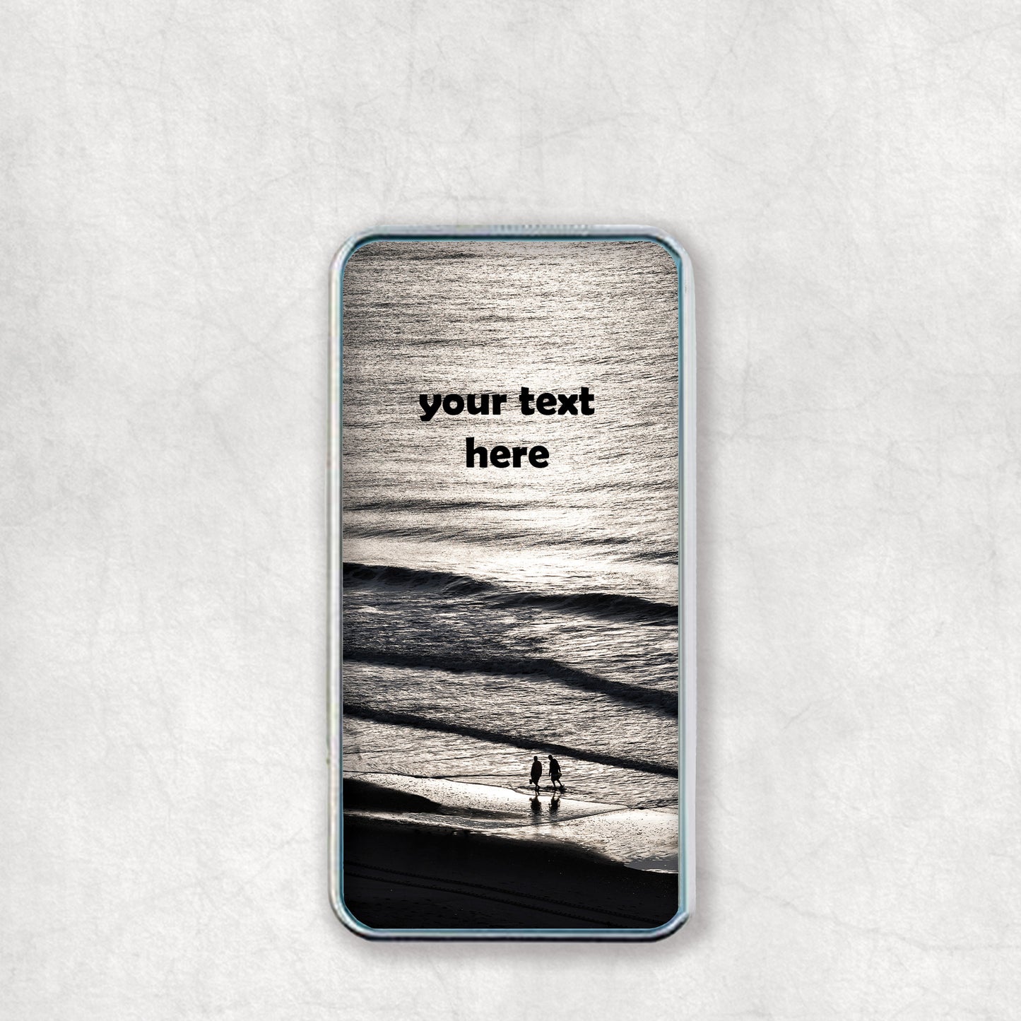 Personalised practical and charming electric USB lighter with a photo and your text, the perfect gift for any occasion.