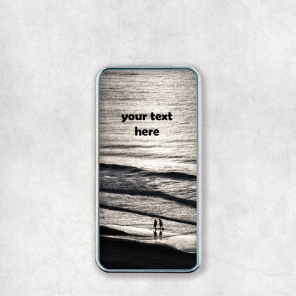 Personalised practical and charming electric USB lighter with a photo and your text, the perfect gift for any occasion.